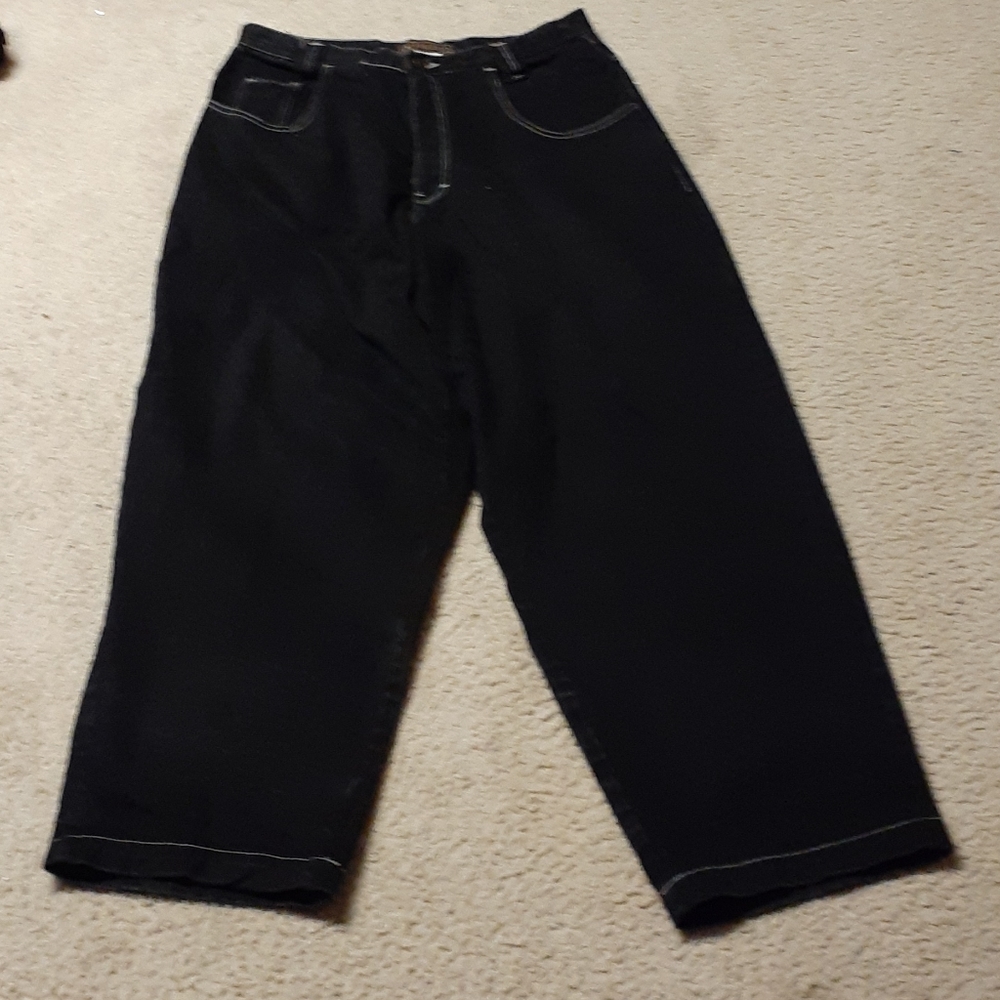 Black straight karl kani-jeans